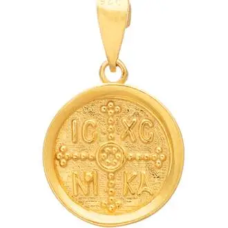 PRINCESILVERO Χρυσό Κωνσταντινάτο Από Ασήμι 925 9X-MD067-3