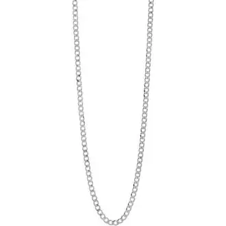 PRINCESILVERO Καδένα Grumetta Piatta 080 Από Ασήμι 925 3R-CH090-1-50