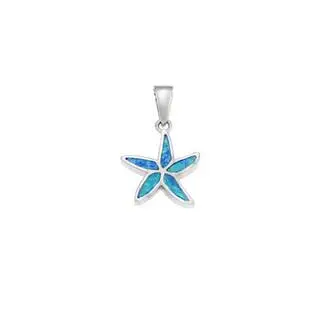 Μοτίφ Senza από ασήμι 925, Αστερίας με Opal
