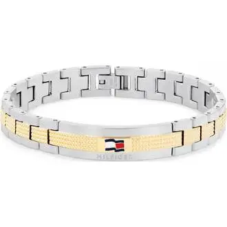 TOMMY HILFIGER Βραχιόλι Δίχρωμο Από Ανοξείδωτο Ατσάλι 2790642