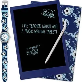 TIKKERS Time Teaching Watch & Magic Writing Tablet Set ATK1110-PAD