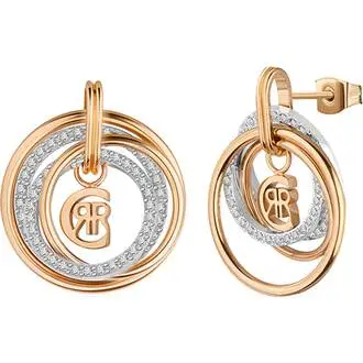 CERRUTI Circlet Σκουλαρίκια Από Ανοξείδωτο Ατσάλι CIJLE2223703