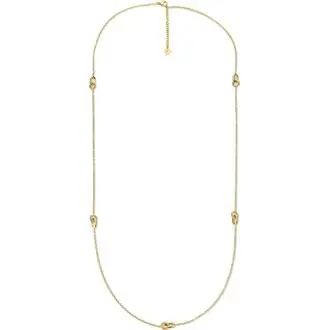 CERRUTI Iconic Cable Memory Κολιέ Από Ανοξείδωτο Ατσάλι 50cm CIJLN0004305