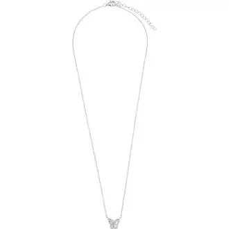 BREEZE Κολιέ Από Ασήμι 925 Με Ζιργκόν 40cm-45cm 416017.4