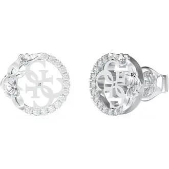 GUESS Steel Earrings JUBE05041JWRHT-U