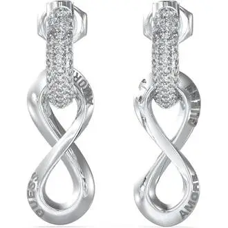 GUESS Steel Earrings JUBE05051JWRHT-U