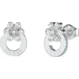 GUESS Steel Earrings JUBE05108JWRHT-U