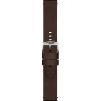 TISSOT Αυθεντικό Καφέ Συνθετικό Λουράκι 22/22 T852048221