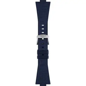 TISSOT Αυθεντικό Μπλε Καουτσούκ Λουράκι Για PRX 40mm T852049050