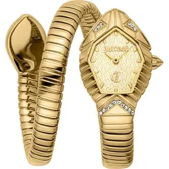 JUST CAVALLI Signature Snake Crystals JC1L356M0025