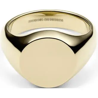 DANIEL WELLINGTON Classic Signet Stainless Steel Ring DW00401169
