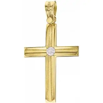 TRIANTOS Yellow Gold Cross 14K 1.1.1393Y