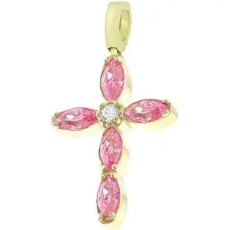 KALOUSTIAN Yellow Gold Cross 14K 5KR.9193CR
