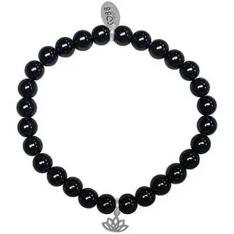 CO88 Stainless Steel Natural Stones Adjustable Bracelet 8CB-17048