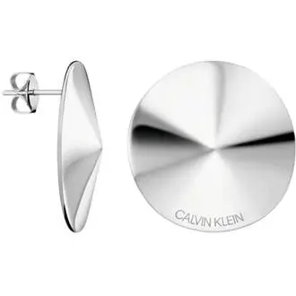 CALVIN KLEIN Spinner Stainless Steel Earrings KJBAME000100