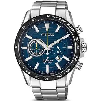 CITIZEN Sporty Eco-Drive Chrono Titanium CA4444-82L