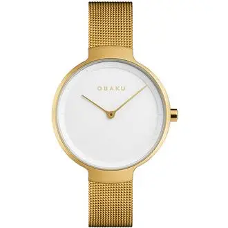 OBAKU Birk Gold V231LXGIMG