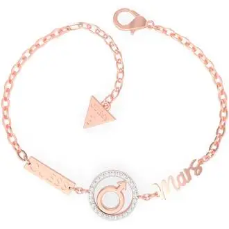 GUESS Steel Rose Gold Bracelet UBS29008-S
