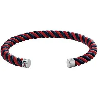 TOMMY HILFIGER Leather Stainless Steel Bracelet 2790195