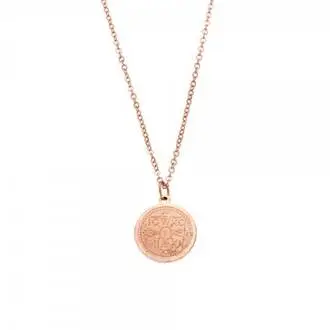 Κολιέ Γυναικείο SΕΝΖΑ Steel Rose Gold Plated