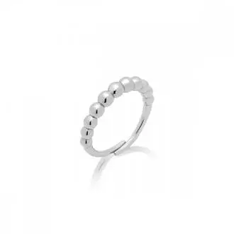 JCOU The Dots Δαχτυλίδι Από Ασήμι 925 JW900S0-04