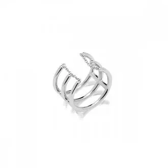 JCOU Chains Δαχτυλίδι Από Ασήμι 925 JW904S0-02