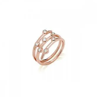 JCOU Round Minimal Silver 925 Ring JW906R0-02