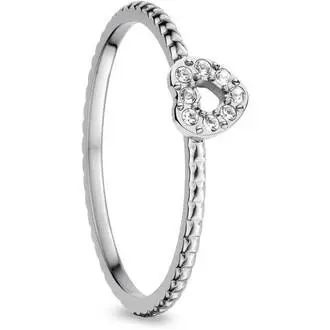 BERING Arctic Symphony Stainless Steel Ring 562-14-X0