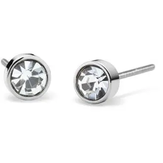 BERING Arctic Symphony Σκουλαρίκα Από Ανοξείδωτο Ατσάλι Με Swarovski 709-171-05