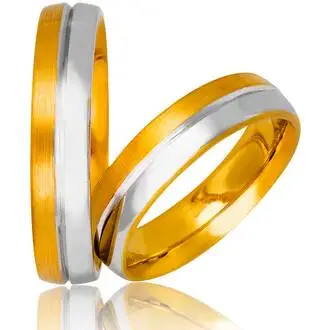 STERGIADIS Wedding Ring With Pattern Gold K14 734-WGGOLD