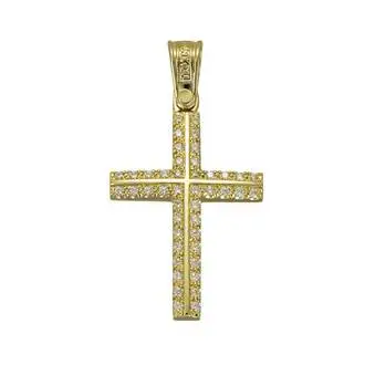 TRIANTOS Yellow Gold Cross 14K 1.1.1320Y