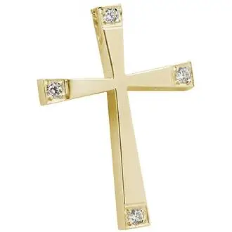 TRIANTOS Yellow Gold Cross 14K 1.1.1380Y
