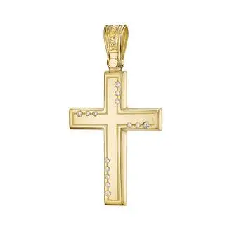 TRIANTOS Yellow Gold Cross 14K 1.2.1320Y