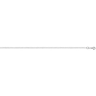 ALORO White Gold Chain 14K ΑΣΔ025-60