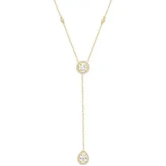 LAURA P. Precious Χρυσό Κολιέ Από Ασήμι 925 Με Πέτρες 45cm-50cm CL01GB