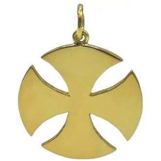 KALOUSTIAN Σταυρός Σε Κίτρινο Χρυσό 14K KALST03