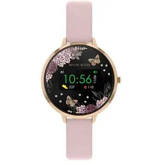 REFLEX ACTIVE Series 03 Smartwatch Blush Butterfly Pink Strap RA03-2014