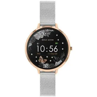 REFLEX ACTIVE Series 03 Smartwatch Silver Garden Silver Bracelet RA03-4041
