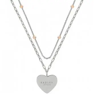 RADLEY LONDON Ασημένιο Κολιέ Από Ατσάλι RYJ2331S