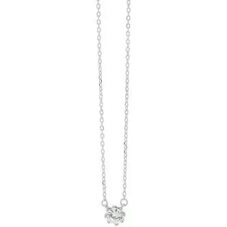 PRINCESILVERO Κολιέ Από Ασήμι 925 Με Ζιργκόν 45cm 1A-KD281-1