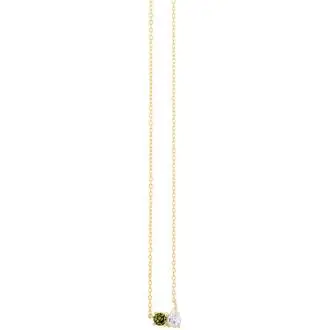 PRINCESILVERO Κολιέ Χρυσό Από Ασήμι 925 Με Ζιργκόν 45cm 2ZK-KD075-3OL