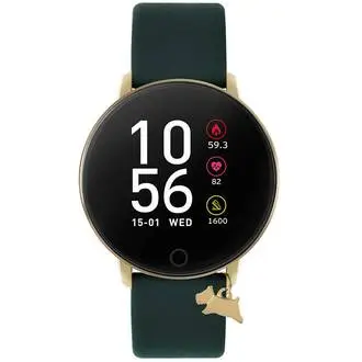 RADLEY LONDON Series 05 Smartwatch With Charm Gold and Green Leather RYS05-2102-INΤ