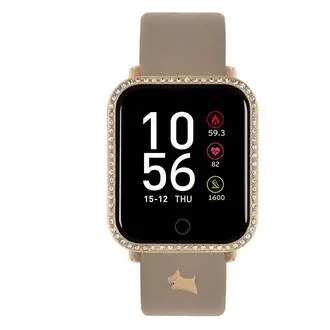 RADLEY LONDON Series 06 Smartwatch Rose Gold and Grey Leather RYS06-2122-INT