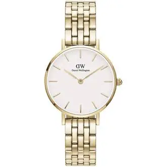 DANIEL WELLINGTON Petite Lumine 5-Link Evergold DW00100614
