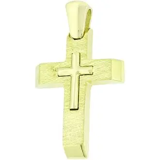 KALOUSTIAN Gold Cross 14K 5DO.01.592CR