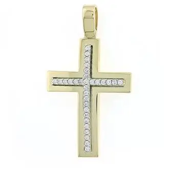 KALOUSTIAN Gold Cross 14K 5ΔΟ.01.467ΣΤ