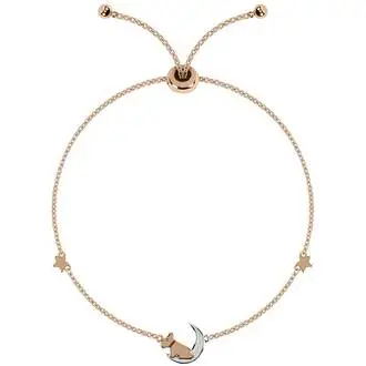 RADLEY LONDON Βραχιόλι Ροζ Χρυσό Από Ατσάλι Με Αστέρια Και Φεγγάρι RYJ3129S