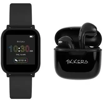 TIKKERS Teen Smartwatch Σετ Με Ασύρματα Ακουστικά TKS10-0002-SETARG