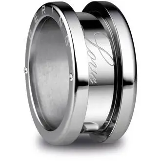 BERING Arctic Symphony Stainless Steel Ring 520-10-X4