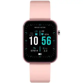 REFLEX ACTIVE Series 13 Smartwatch Pink Silicon Strap RA13-2138